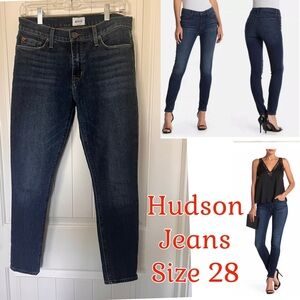 Hudson SZ 28 Natalie Midrise Ankle Skinny Jeans